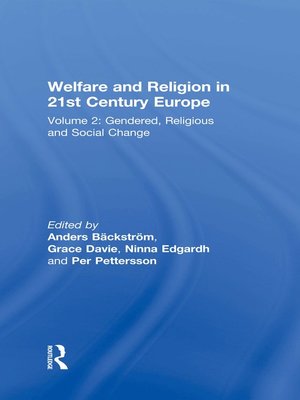 cover image of Welfare and Religion in 21st Century Europe